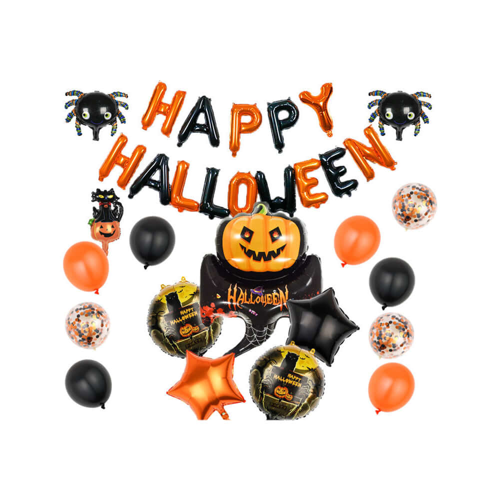 Halloween Party Banner Balloon Decorations Kits for Halloween Party Decorations Supplies