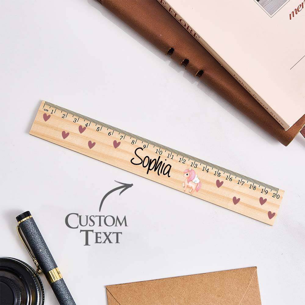 Personalized Wooden Ruler